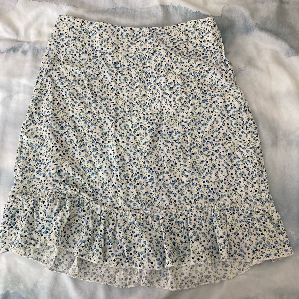 Brandy Melville Floral Skirt